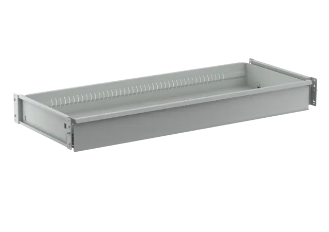 Skuff 100/100, for 500 dypt skap 917x369x90, ESD grå 