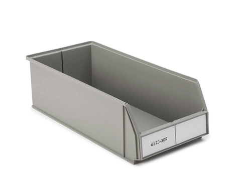 Kennoset plastboks 230x500x150 Grå