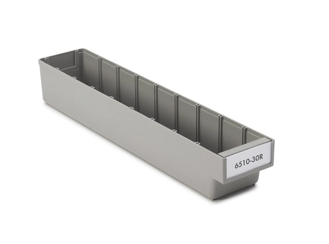 Kennoset plastskuff 94x500x80 Grå