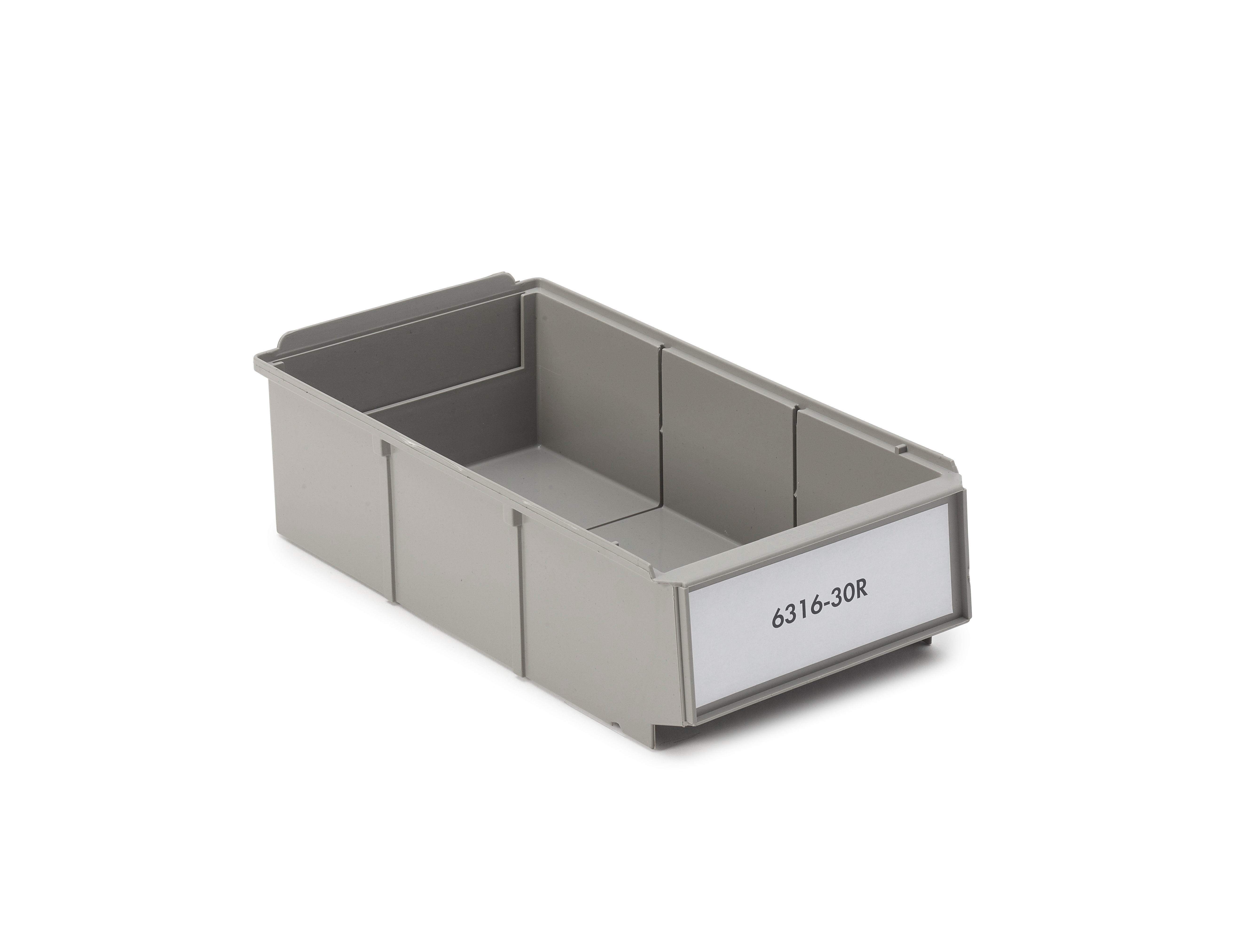 Kennoset plastskuff 160x300x85 Grå