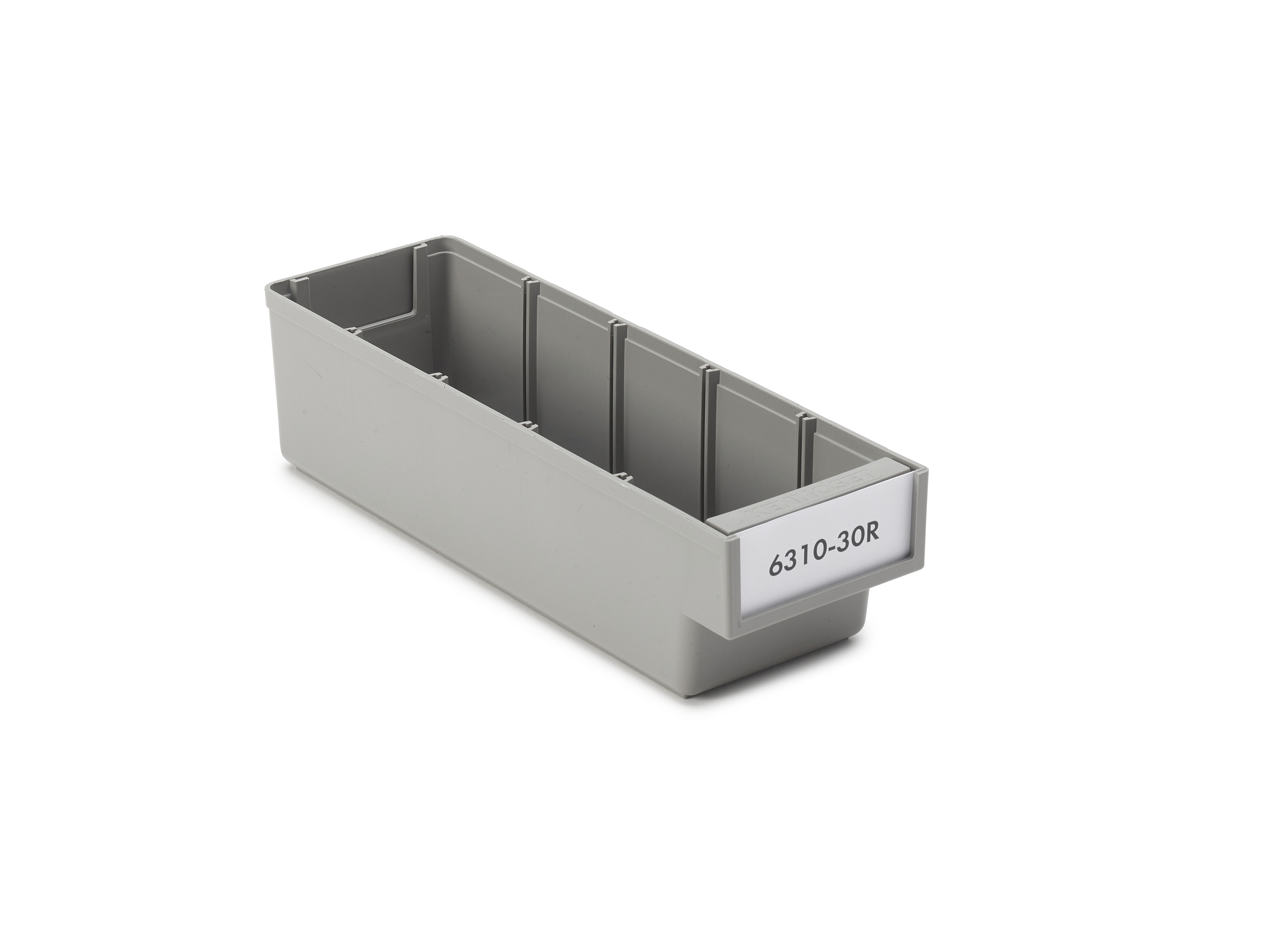 Kennoset plastboks 94x300x80 Grå