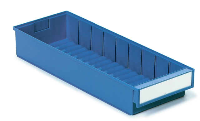 Plastskuff blå 186x500x82 