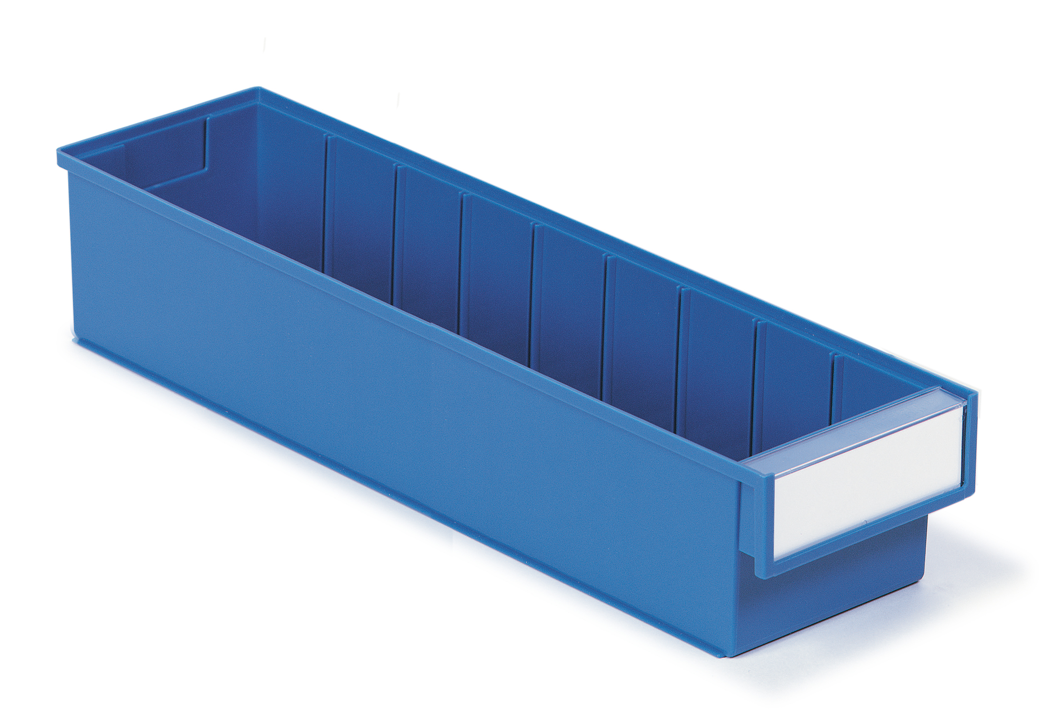 Plastskuff blå 132x500x100 