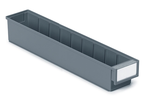 Plastskuff 92x500x82 GRÅ