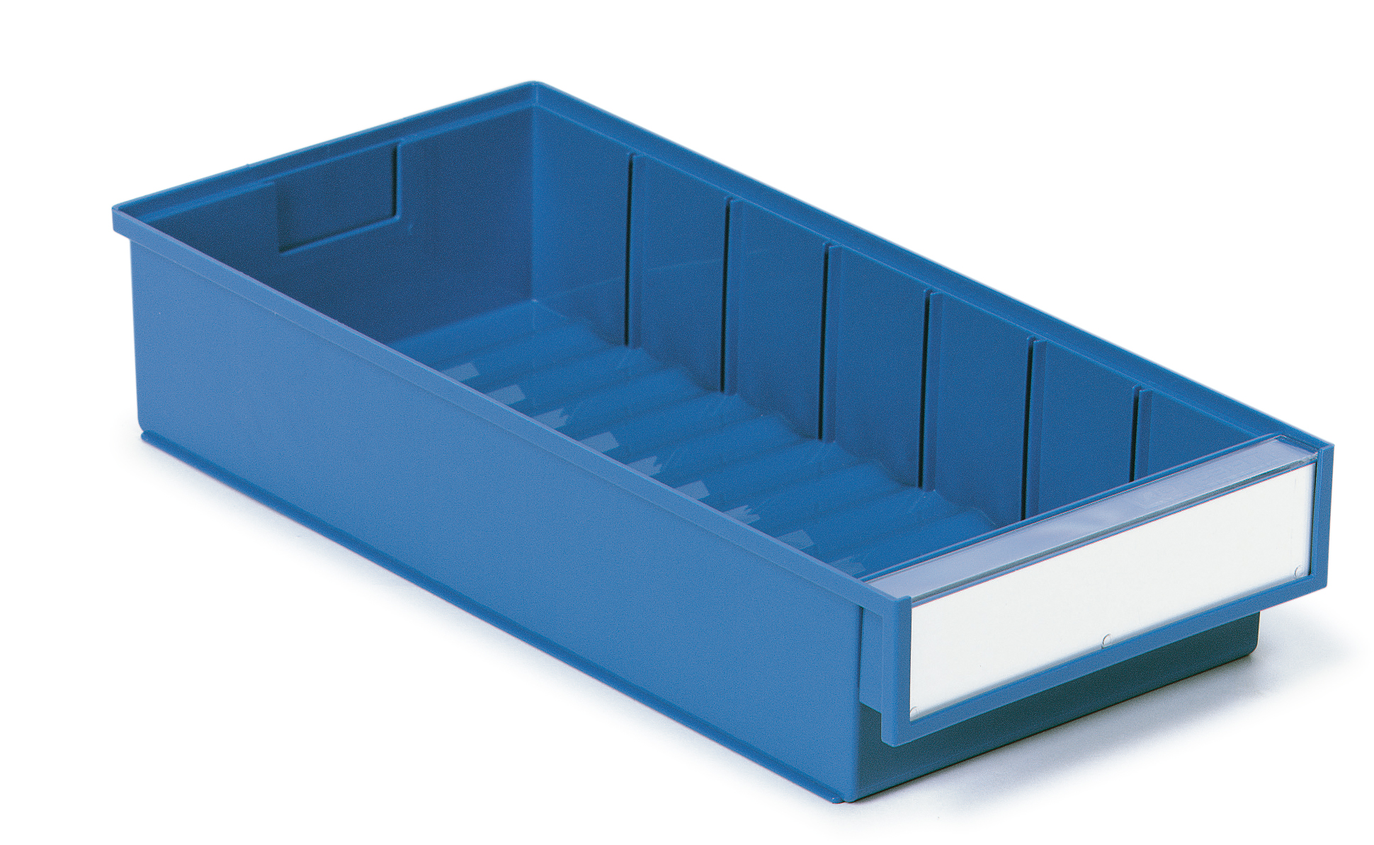 Plastskuff blå 186x400x82 