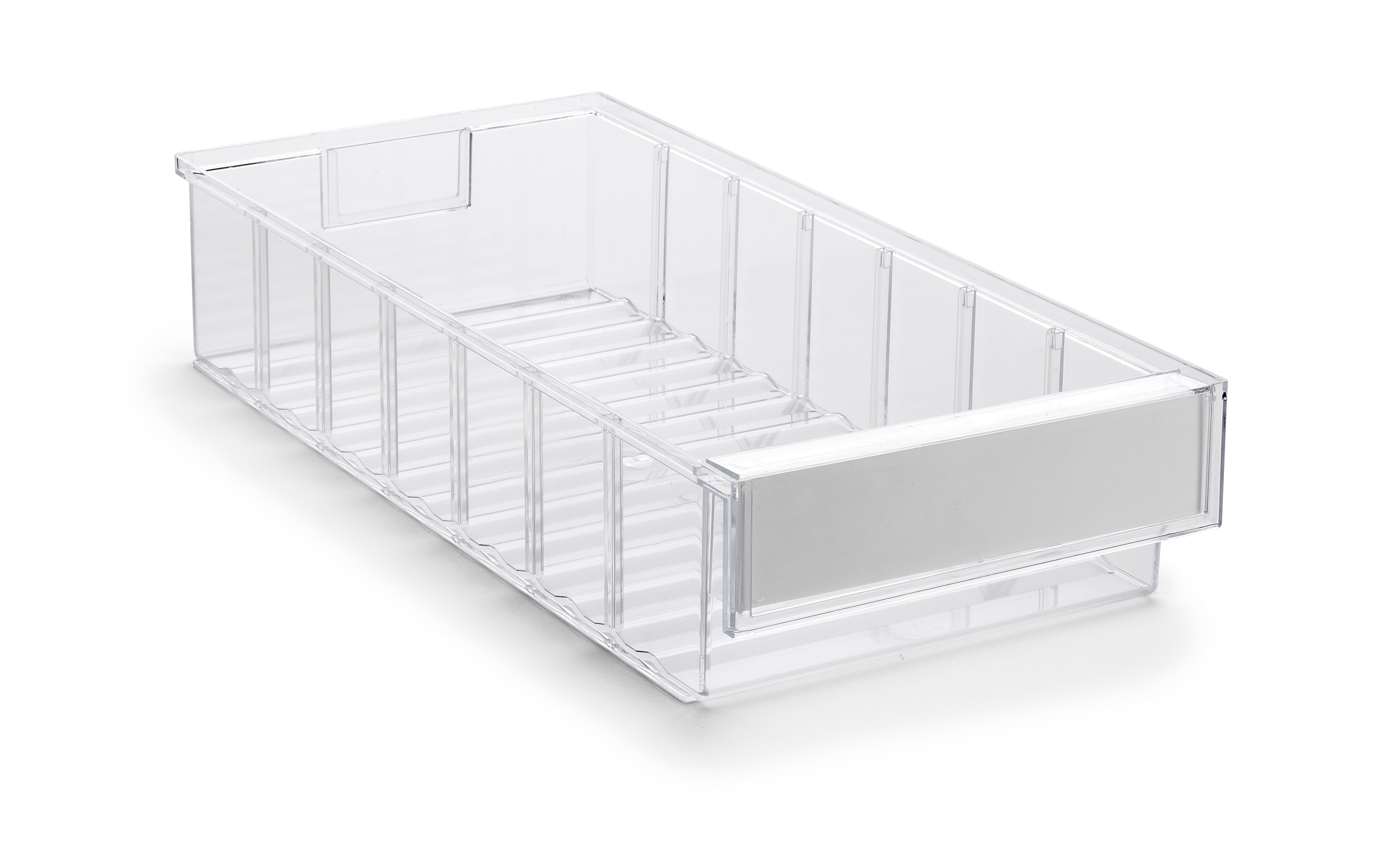 Plastskuff transparent 186x400x82 