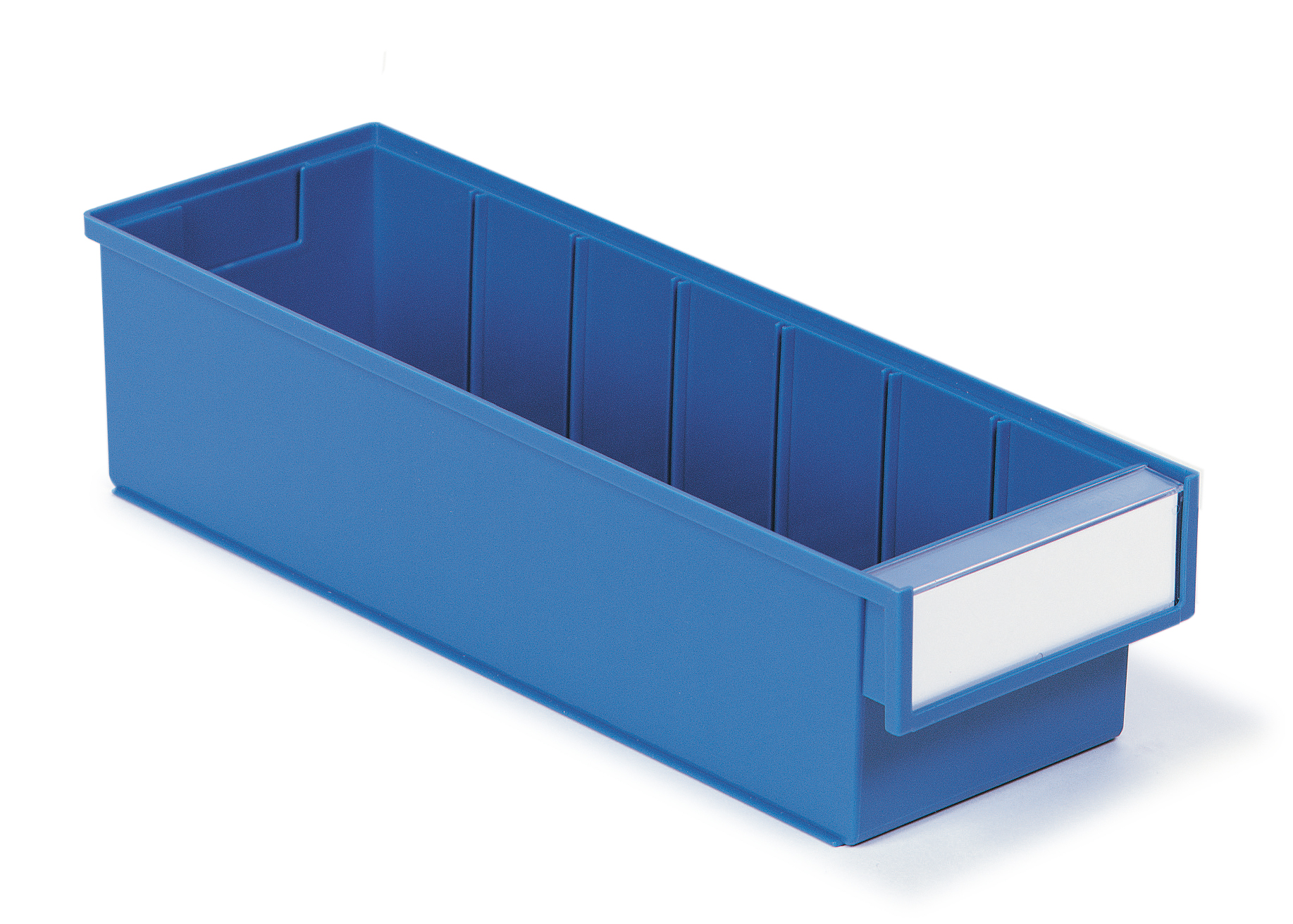 Plastskuff blå 132x400x100 