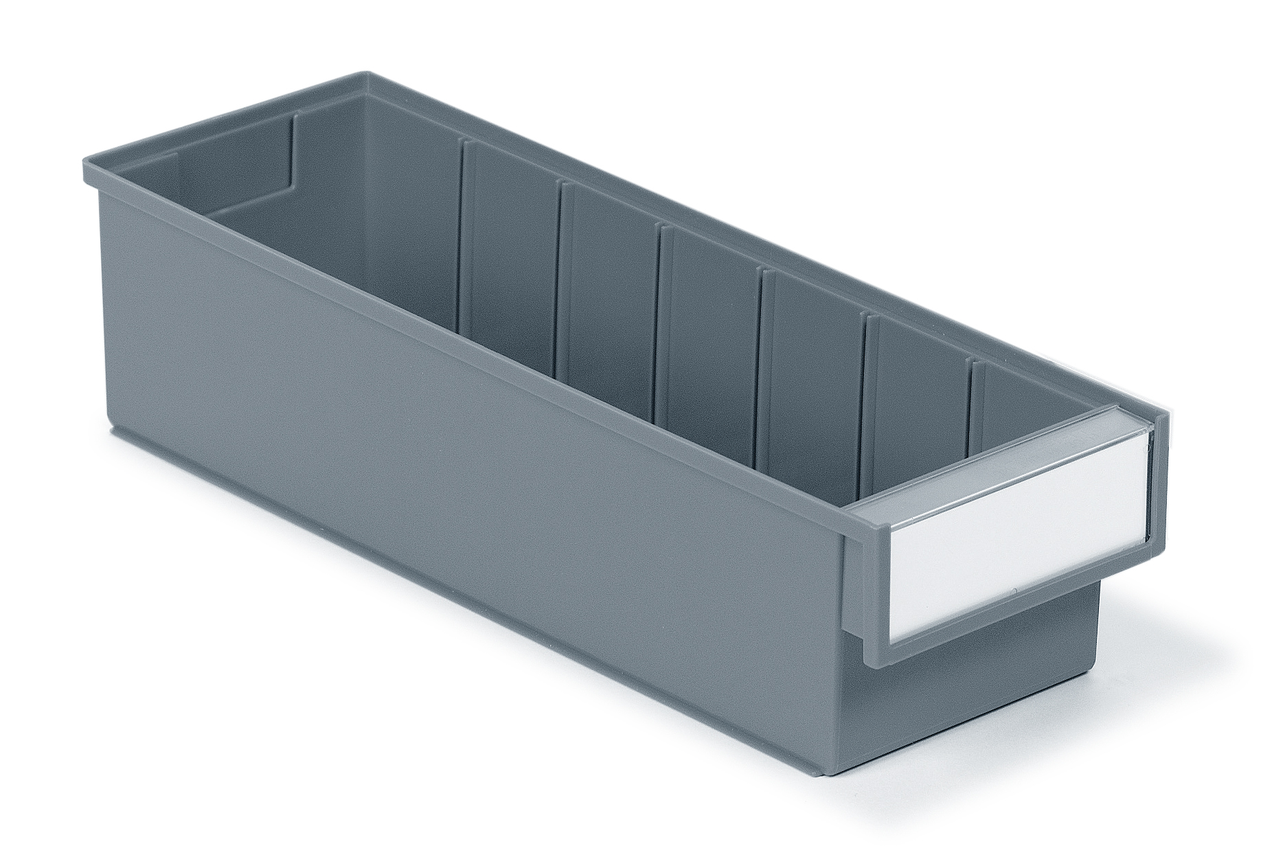 Plastskuff grå 132x400x100 