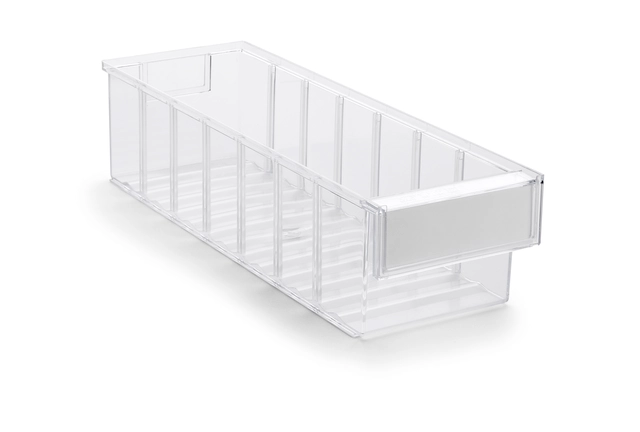 Plastskuff transparent 132x400x100 