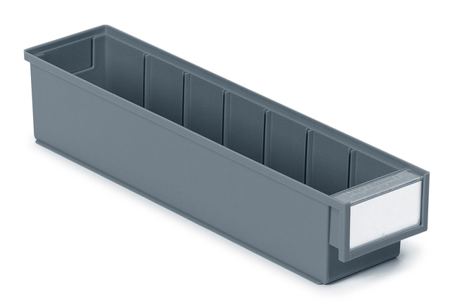 Plastskuff grå 92x400x82 