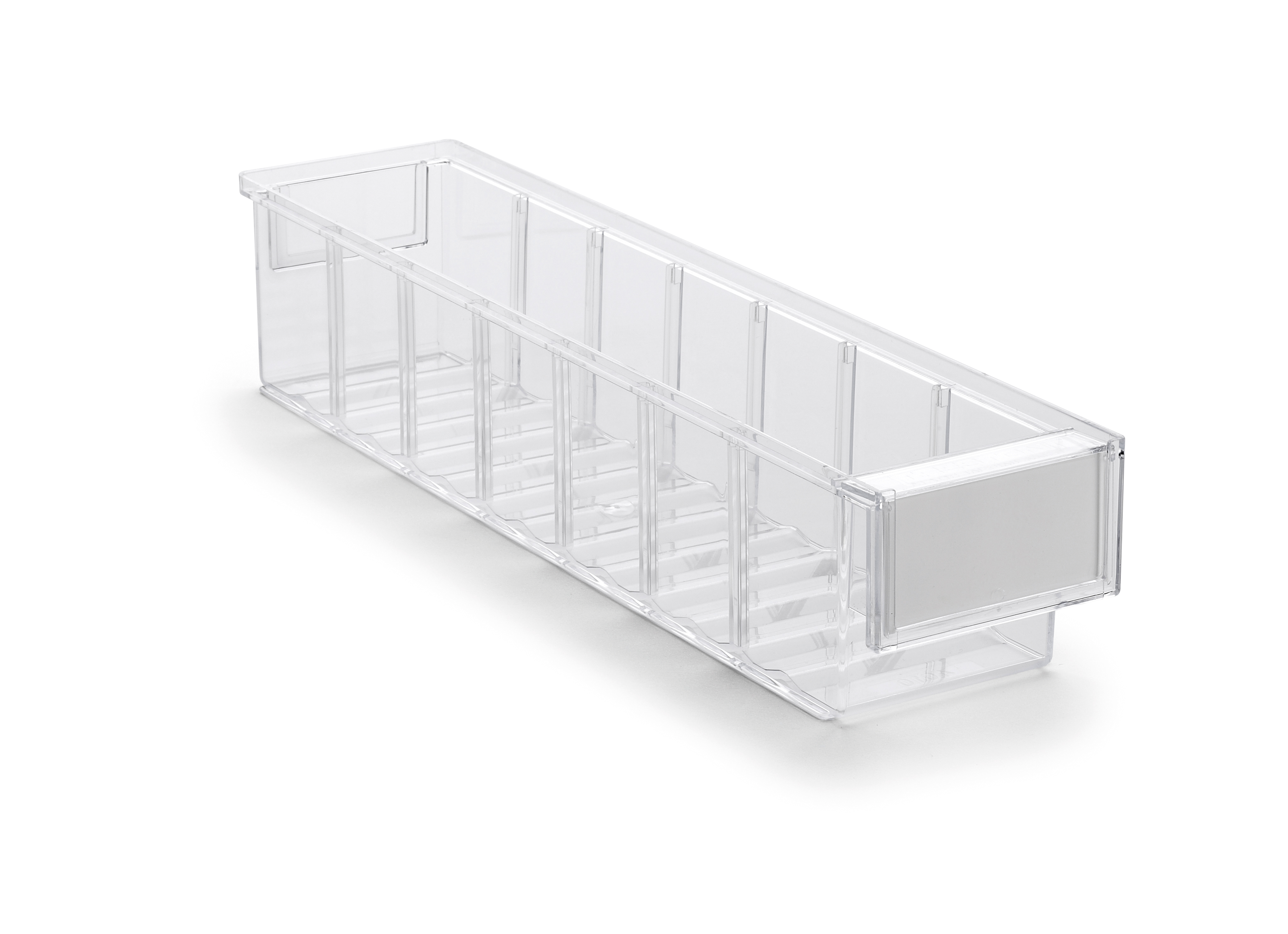 Plastskuff transparent 92x400x82 