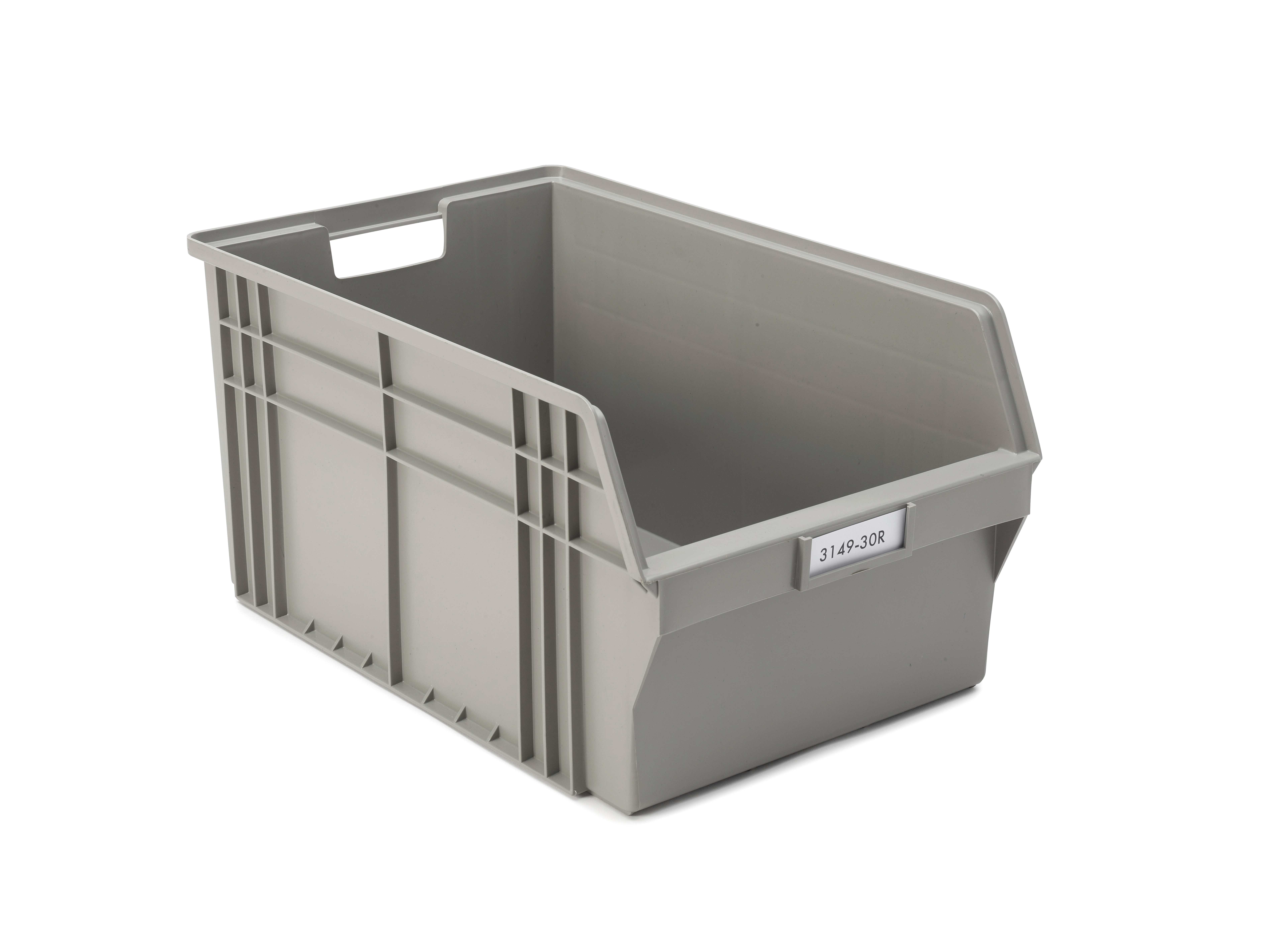 Kennoset plastboks 310x490x250 Grå