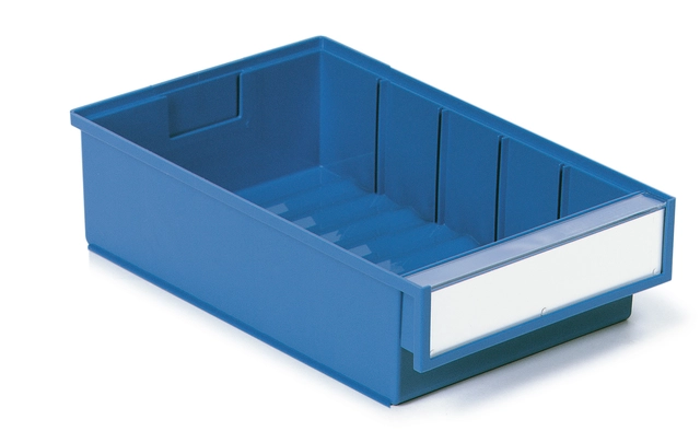 Plastskuff blå 186x300x82 
