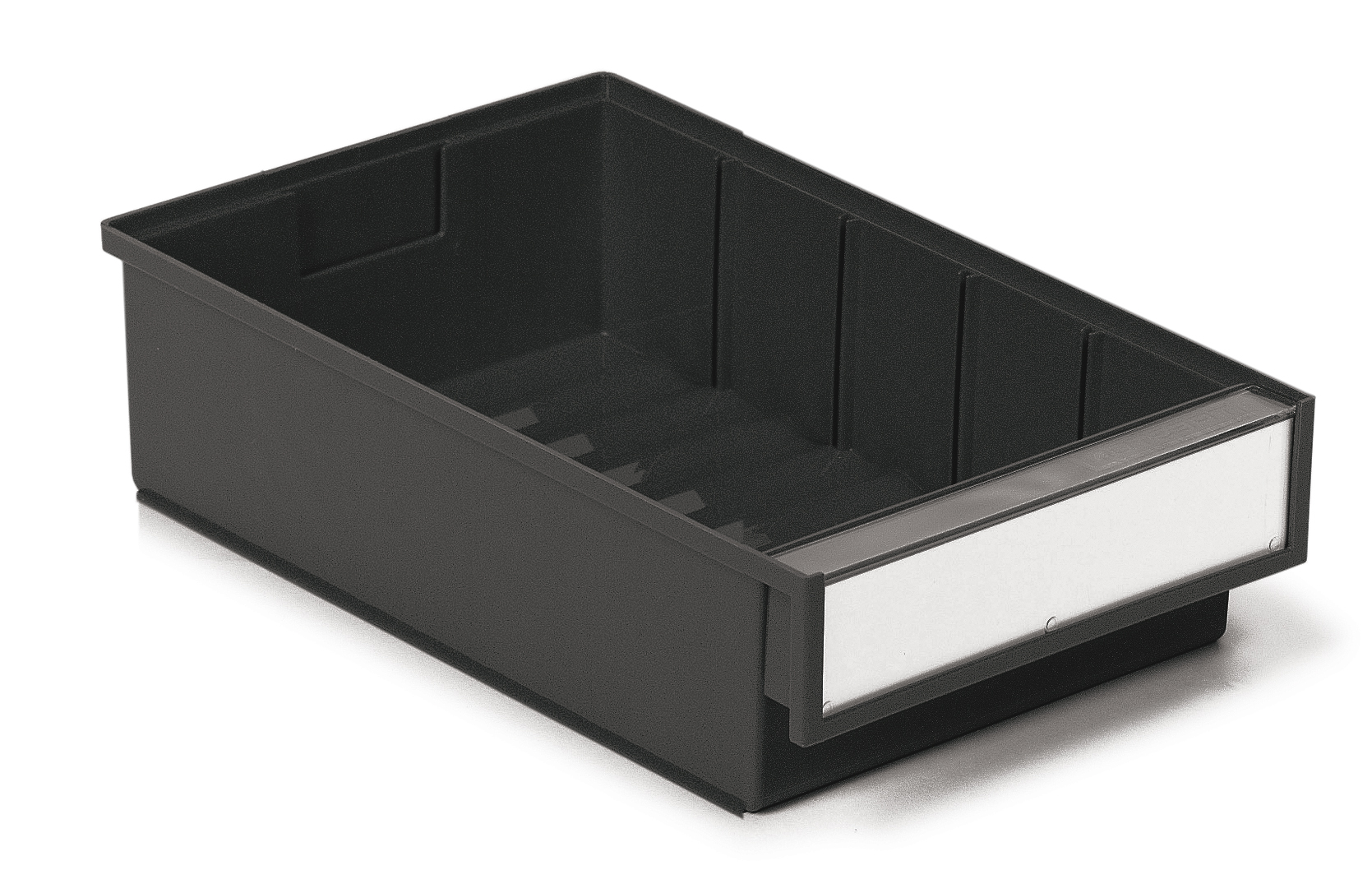 Plastskuff sort ESD 186x300x82 