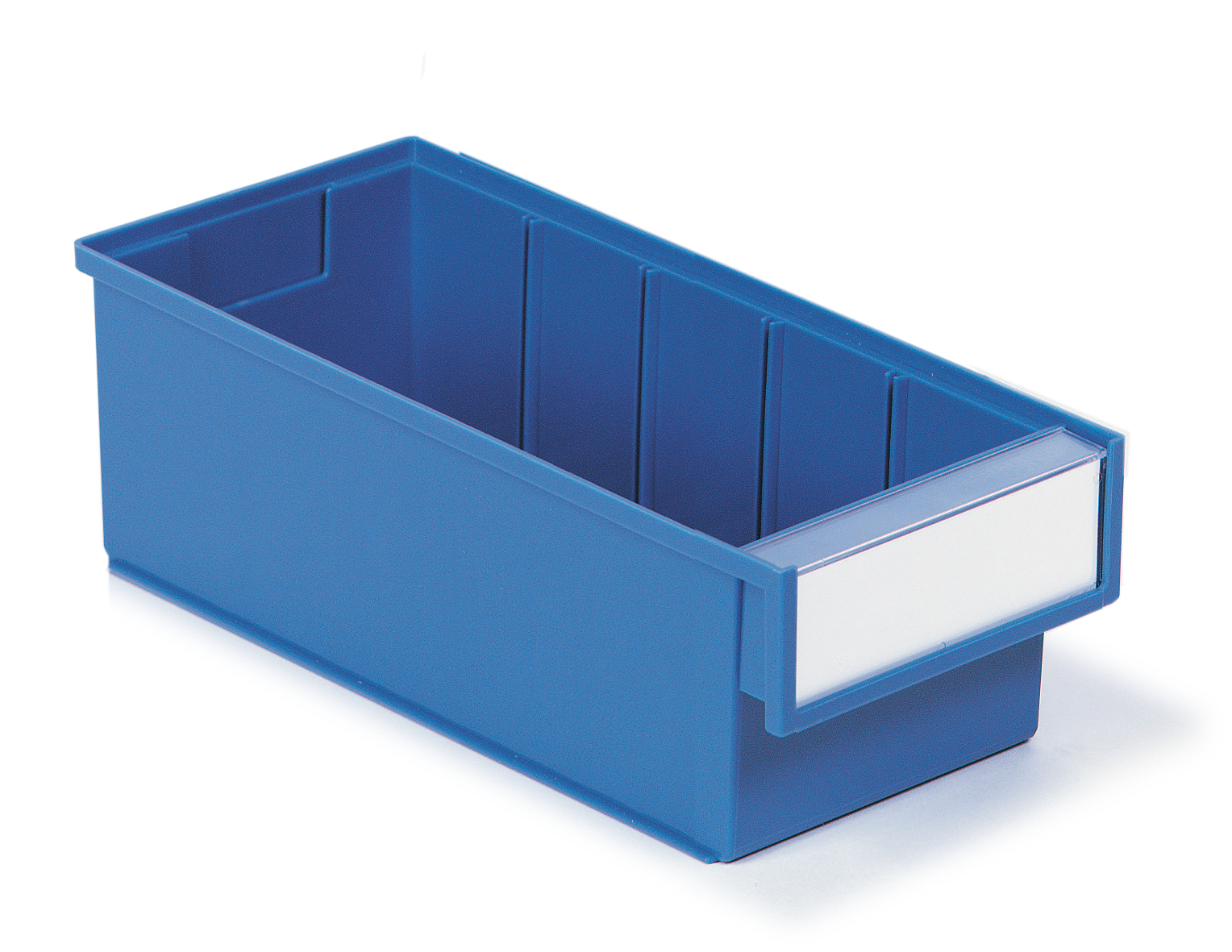 Plastskuff blå 132x300x100 