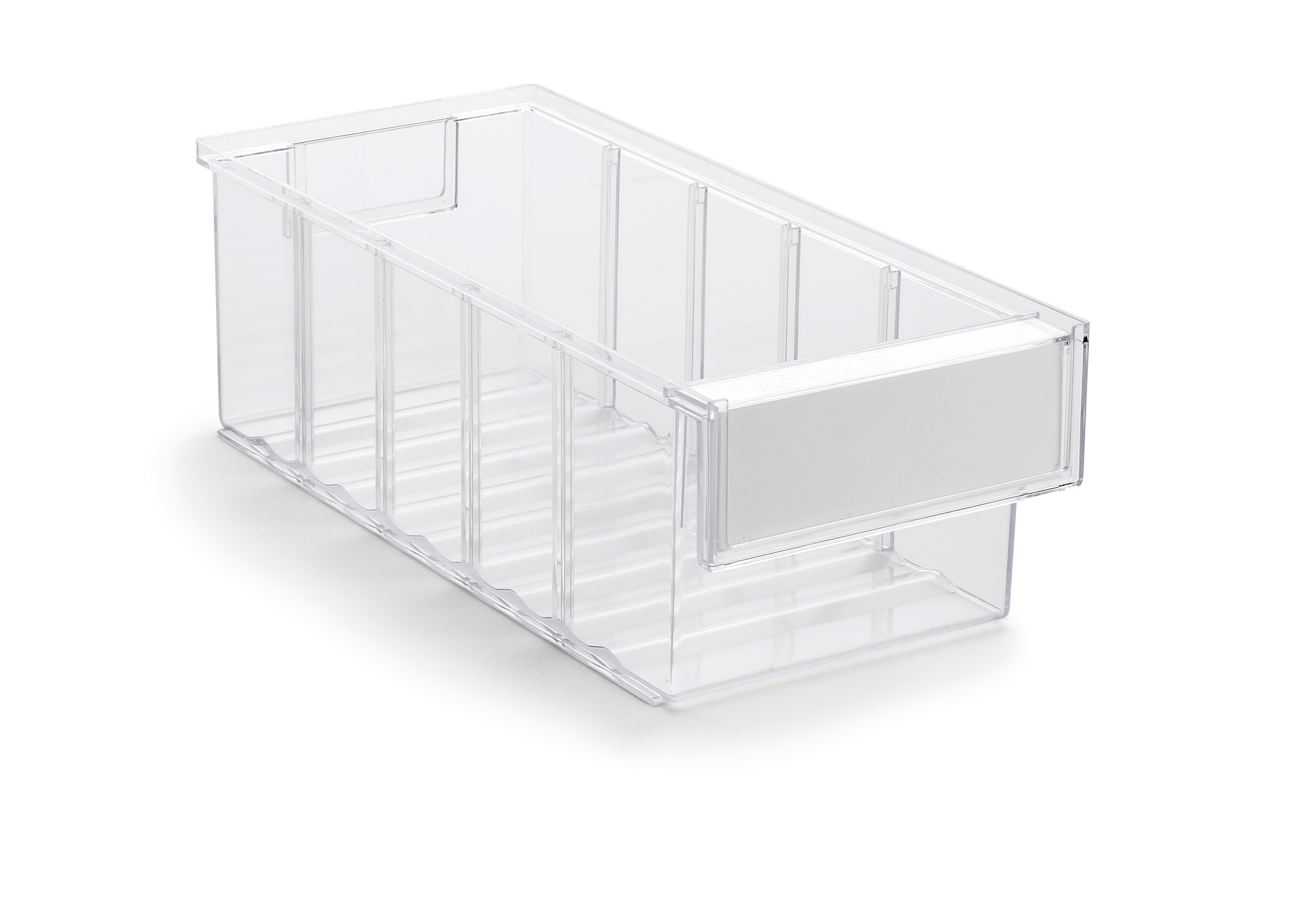 Plastskuff transparent 132x300x100 
