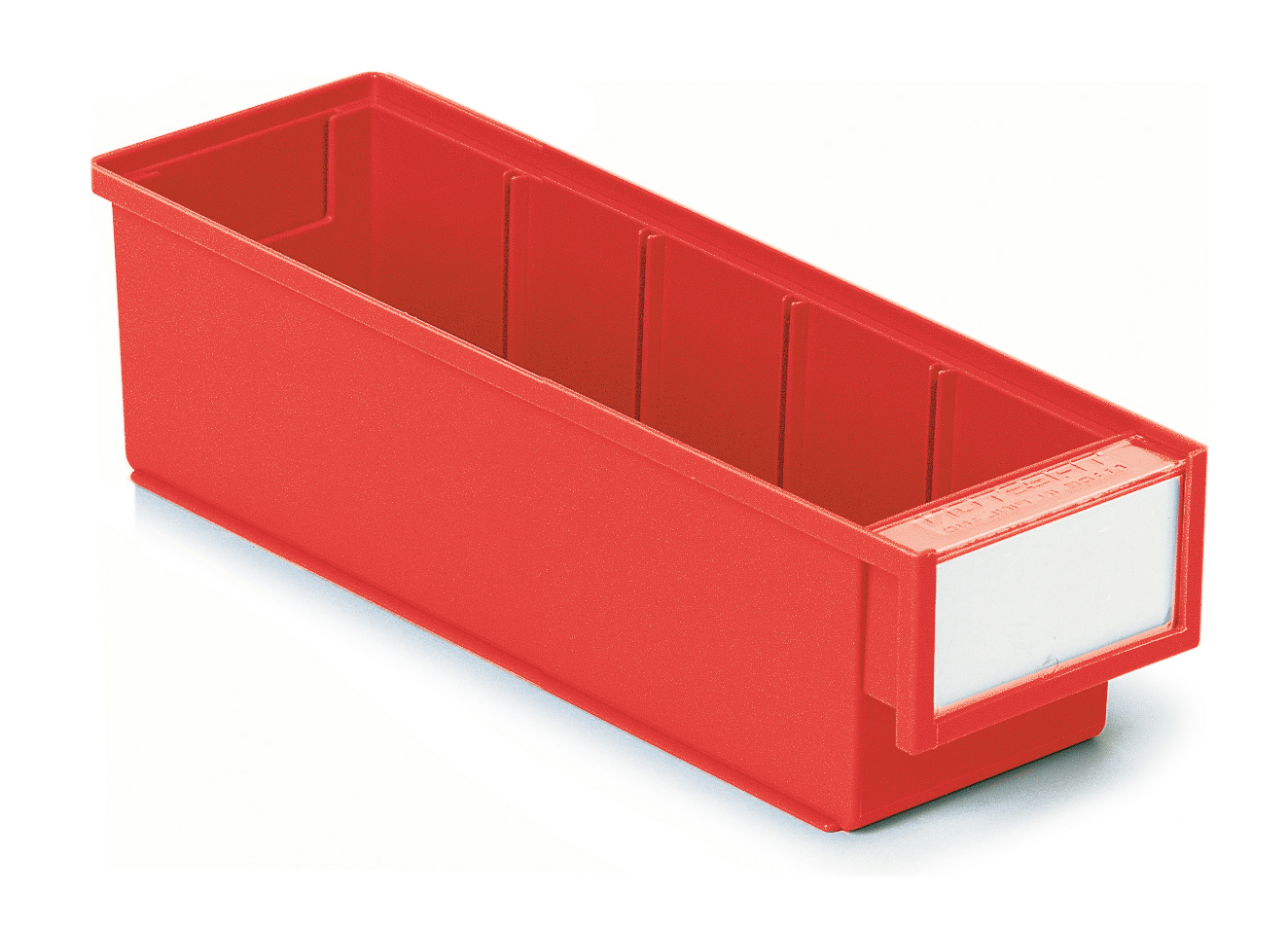 Plastskuff rød 92x300x82 