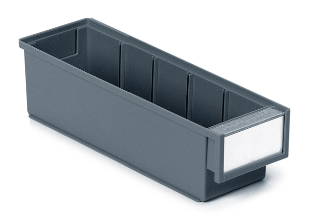 Plastskuff grå 92x300x82 