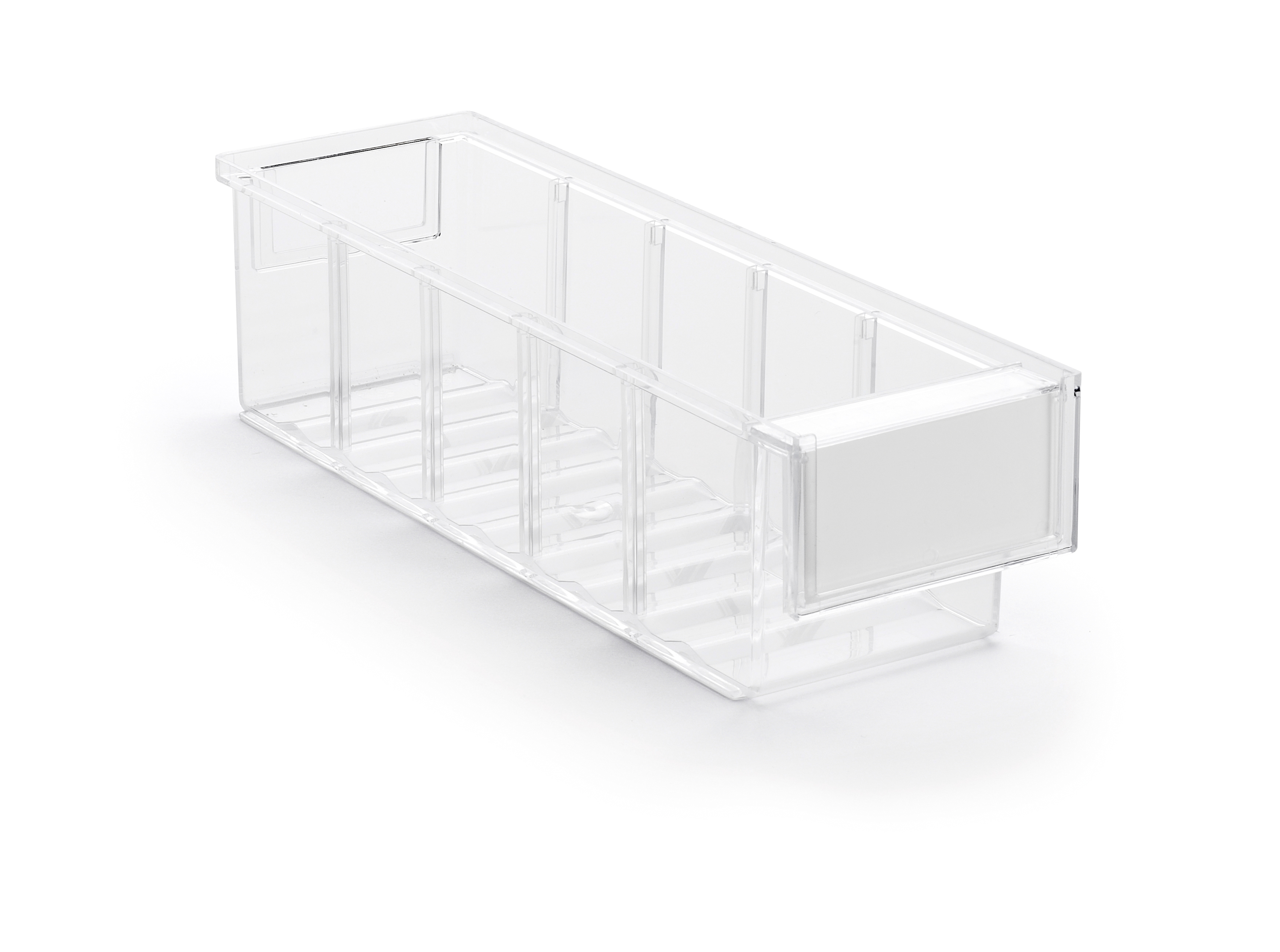 Plastskuff transparent 92x300x82 