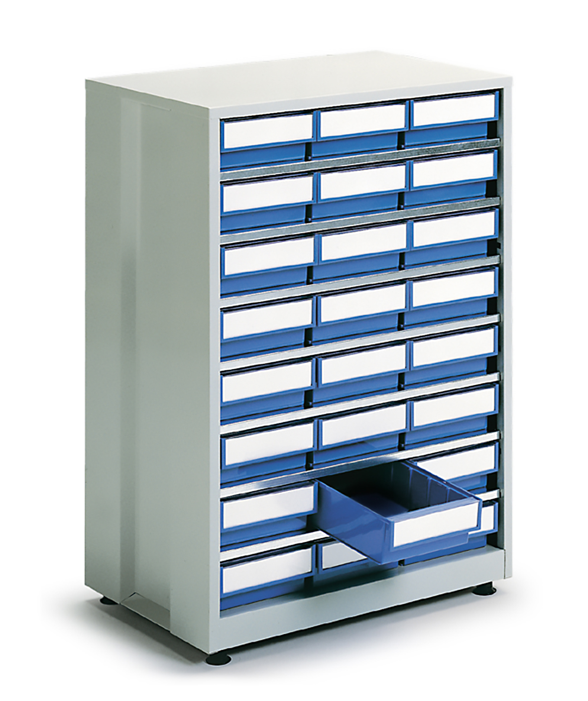 Stort lagerkabinett blå  m/24stk 4020-6 605x410x870