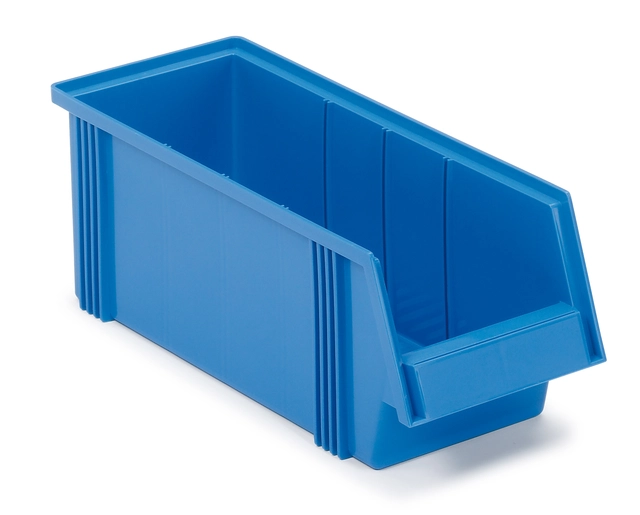 Plastboks blå 186x500x182 