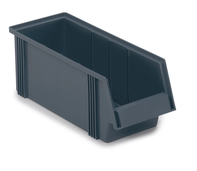 Plastboks grå 186x500x182 