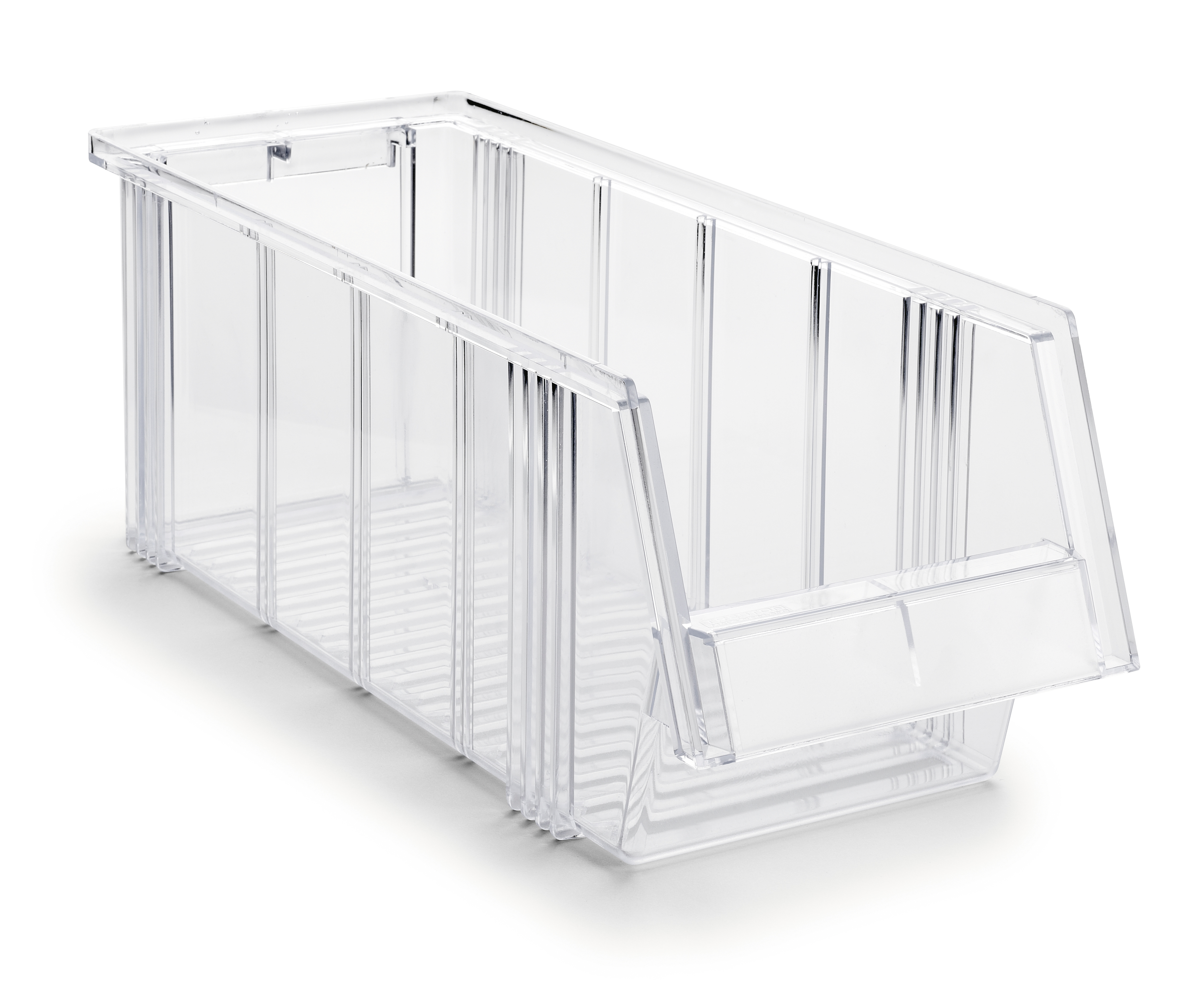 Plastboks transparent 186x500x182 