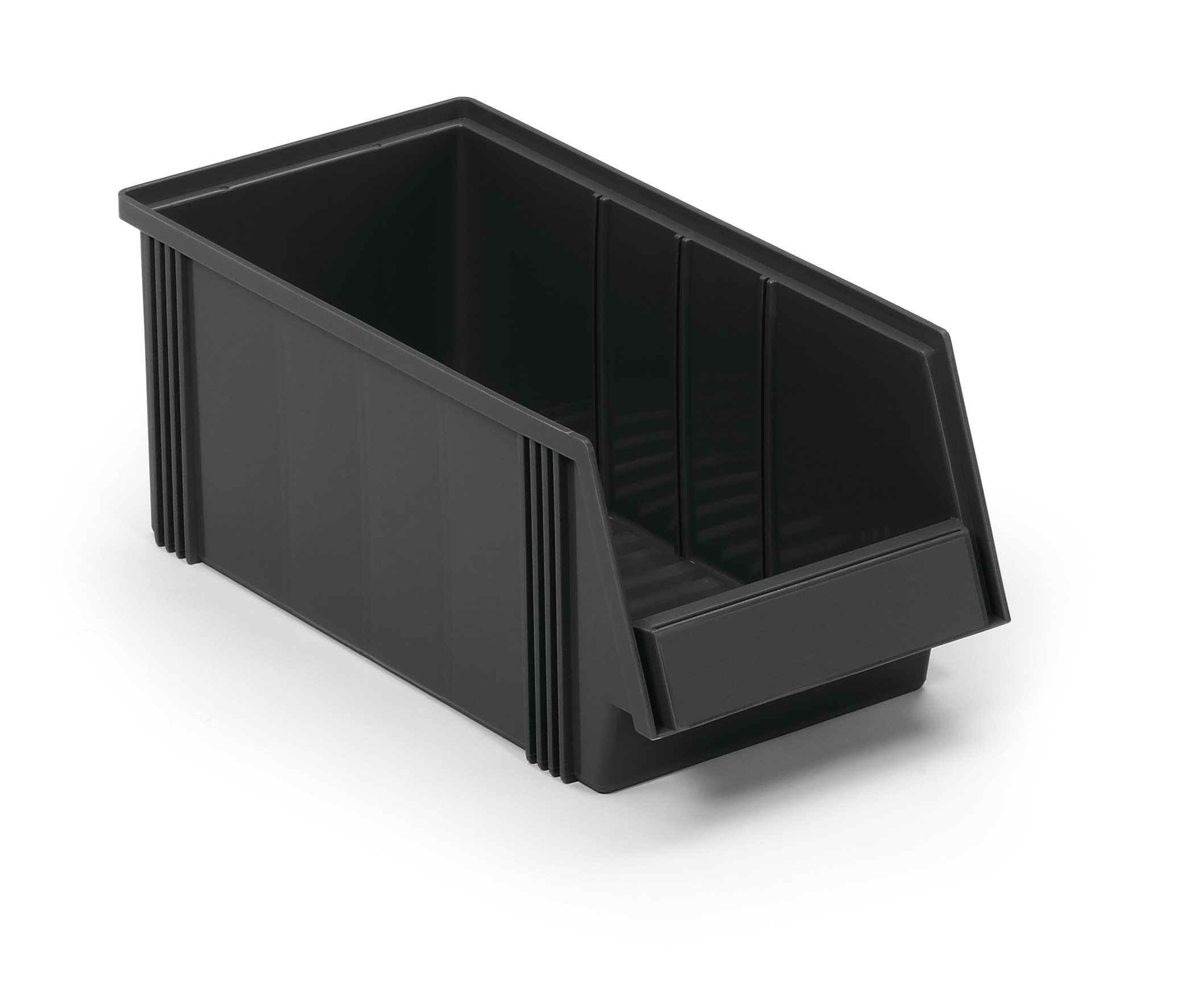Plastboks sort ESD 400x186x156 