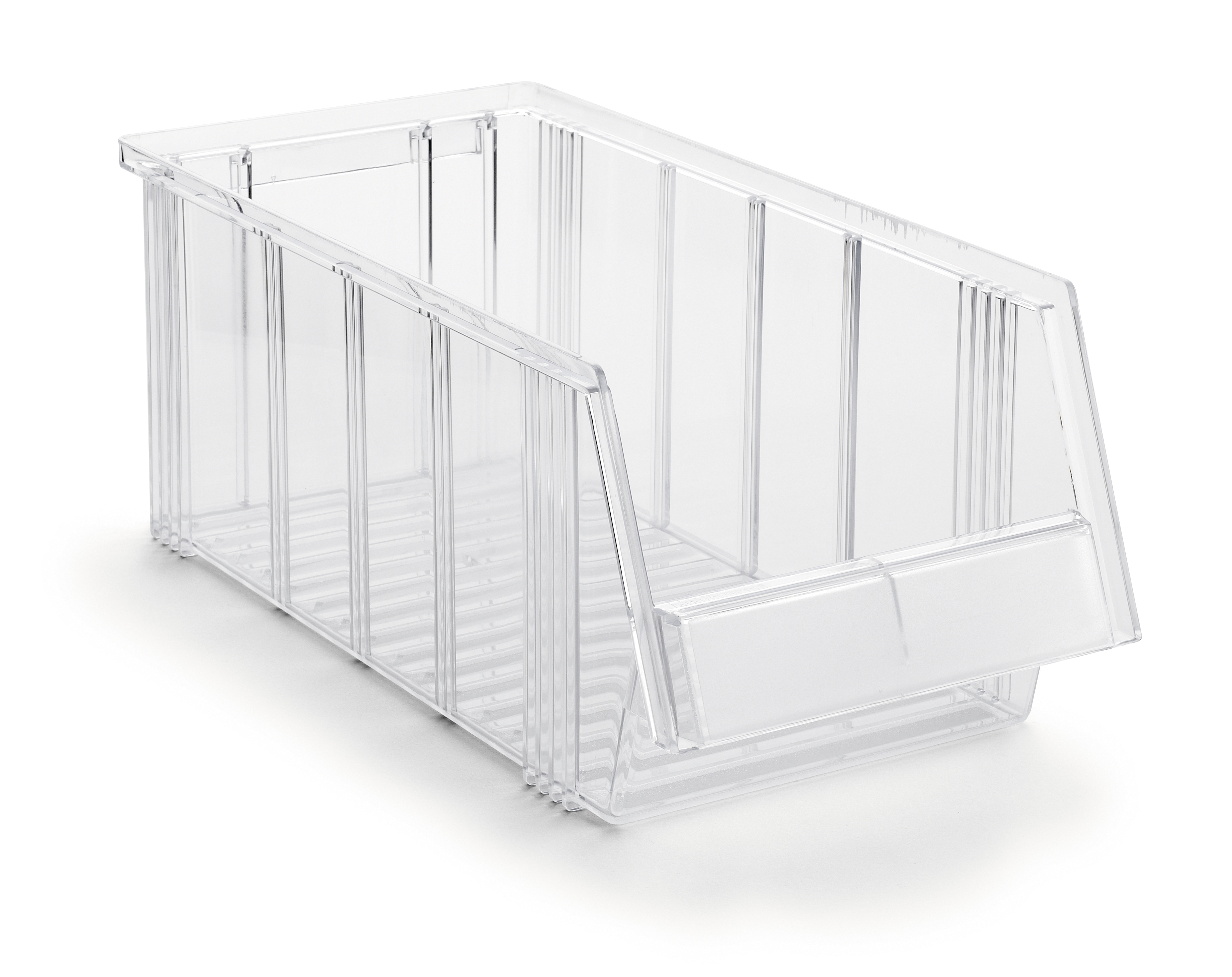 Plastboks transparent 400x186x156 