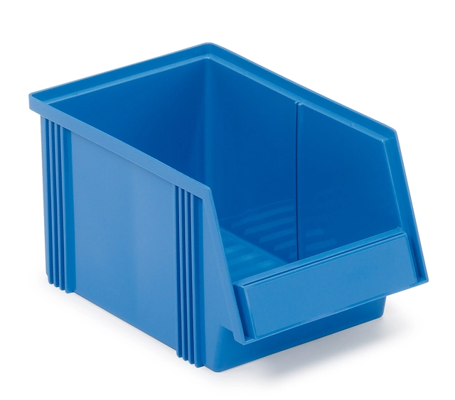 Plastboks blå 300x186x156 