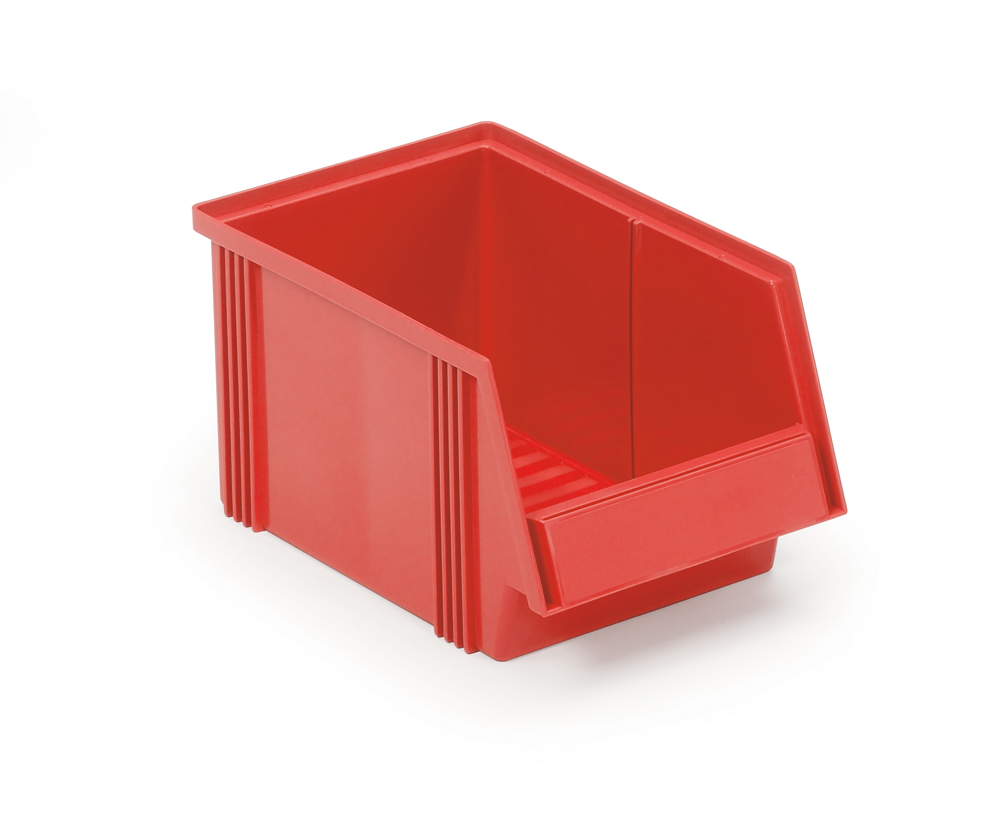 Plastboks rød 300x186x156 