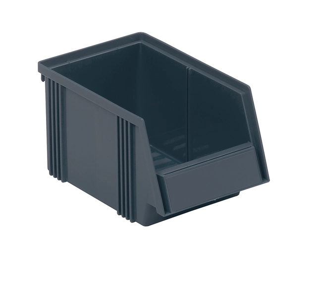 Plastboks grå 250x149x130 