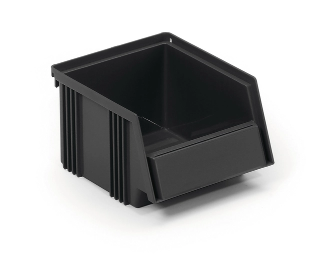 Plastboks sort ESD 192x149x105 